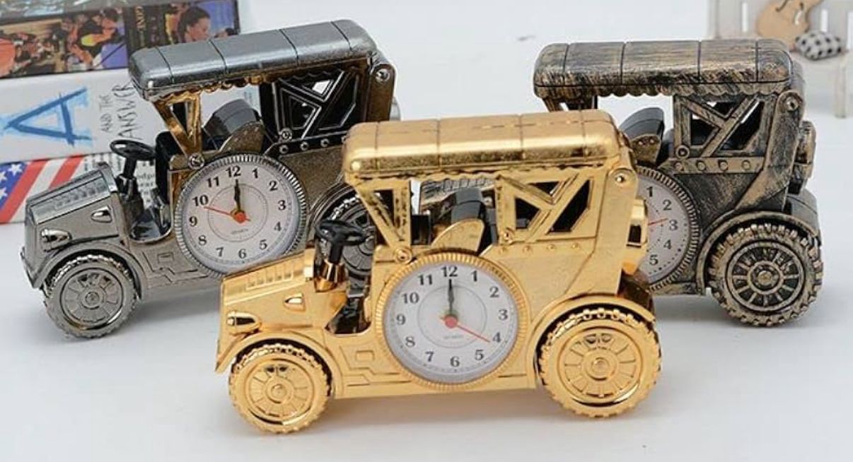 Classy, decorative G-wagon themed table top clocks