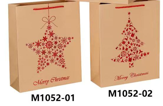 Pack of 24 pcs A4 assorted gift bags with cards