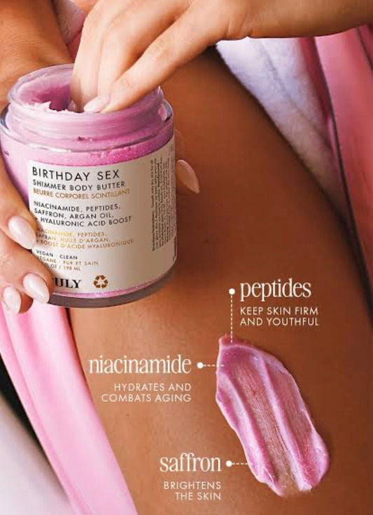 Truly luxury birthday sex body butter