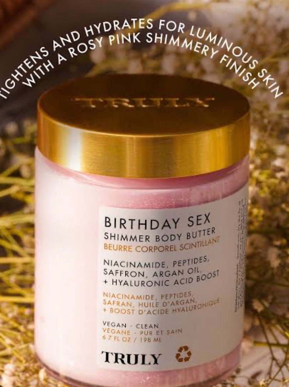 Truly luxury birthday sex body butter