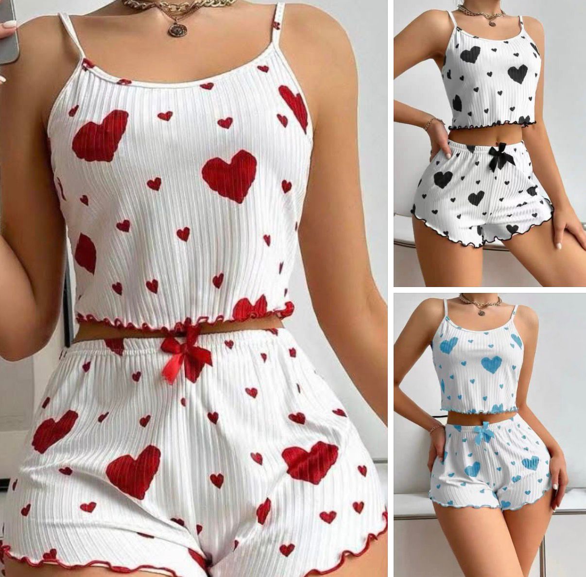 Sexy 2pc Pyjamas sets at  750 pick up in 5 days
