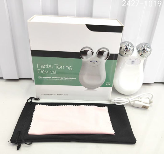 Micro current Face toning device ideal for facial massage home and spa use