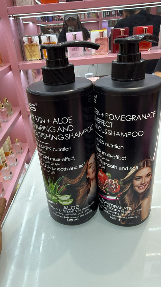 3S Keratin Nourishing Shampoos – 800ml 2pcs