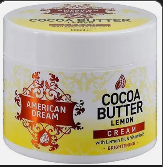 American dream body cream