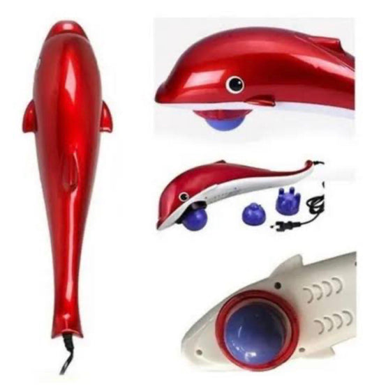 Dolphin rotating  massager