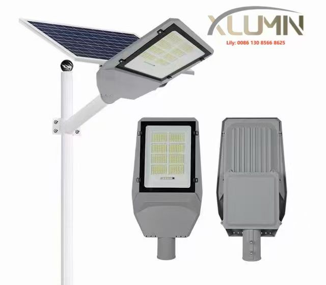 XLUMIN Solar-Powered LED Street Lights – Smart, Sustainable Outdoor Lighting