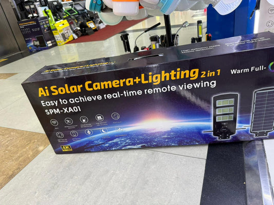 Ai Solar Camera + Lighting 2-in-1 – SPM-XA01