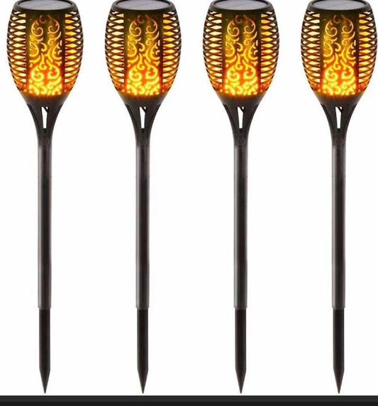 Solar Flame Torch Garden Lights – 109.2 cm Height