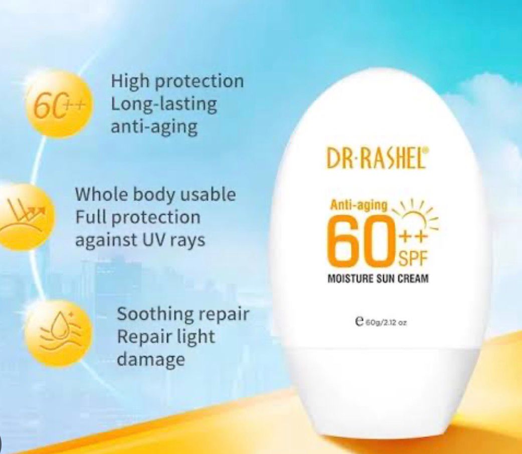 DR-RASHEL Sun Protection Kit – SPF 60+ Moisture Cream + After Sun Soothing Gel
