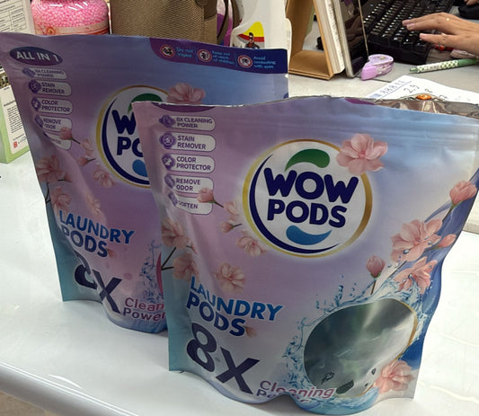 2 packs of laundry pods with 80pcs