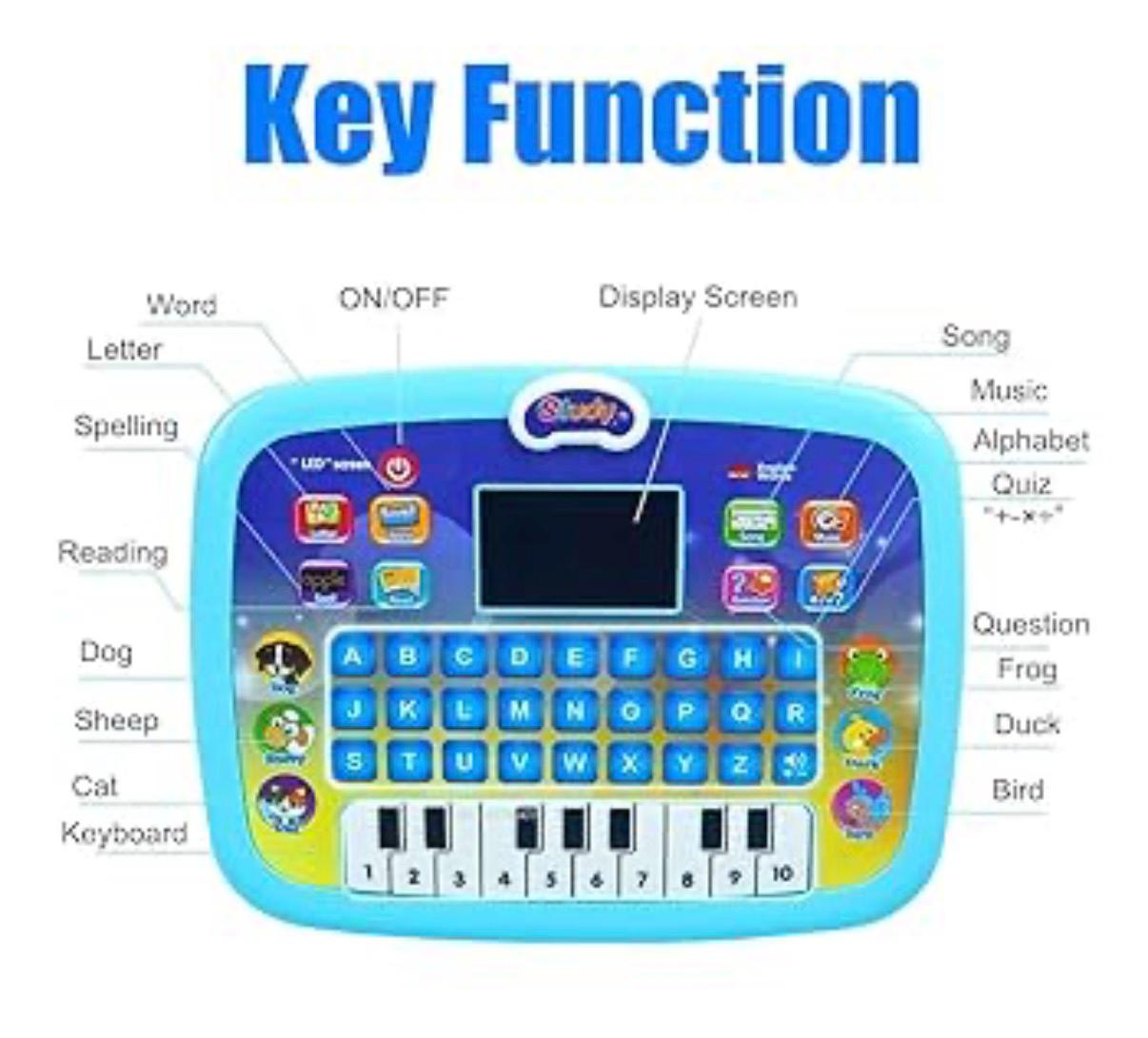 Learning talking tablets with display screen  for toddlers