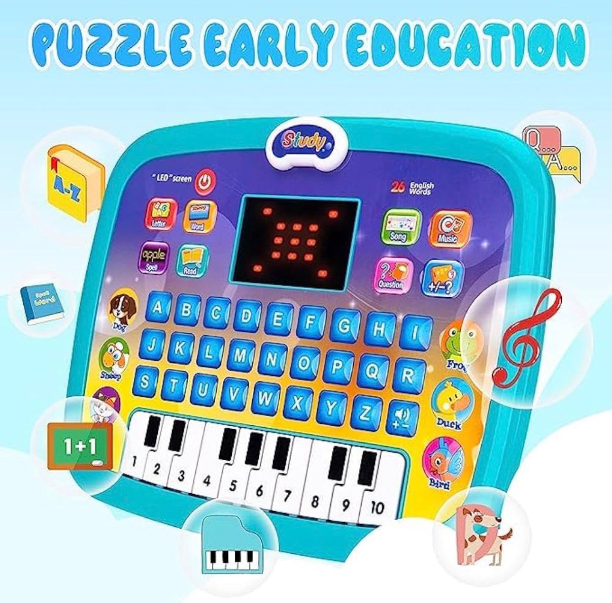 Learning talking tablets with display screen  for toddlers