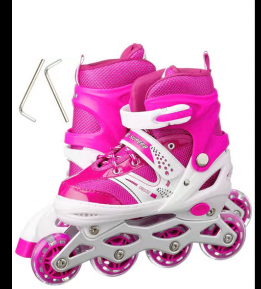 Adjustable roller skater.