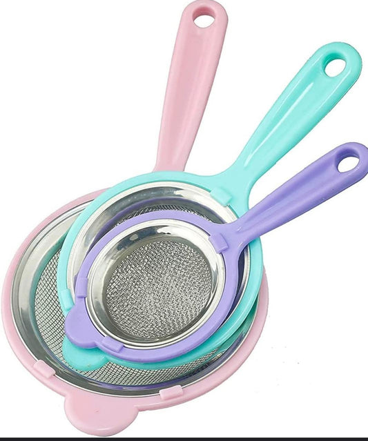3 pcs sets of 3 strainers/Kichungi