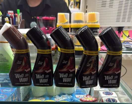 75ml liquid shoe polish 5pcs