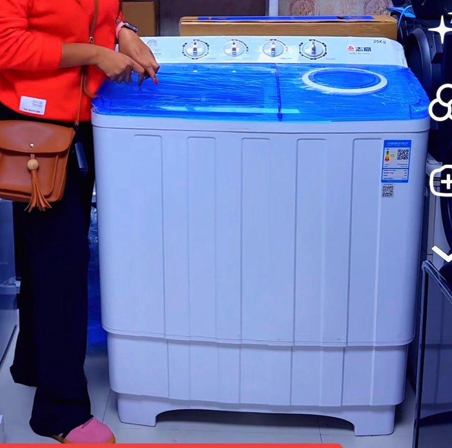 25kg Twin Tub Washing Machine – Heavy-Duty &amp; Efficient