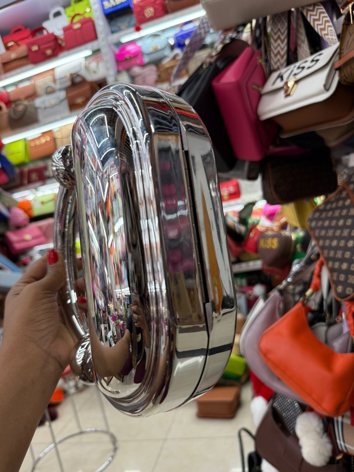 Glossy Mini Handbag