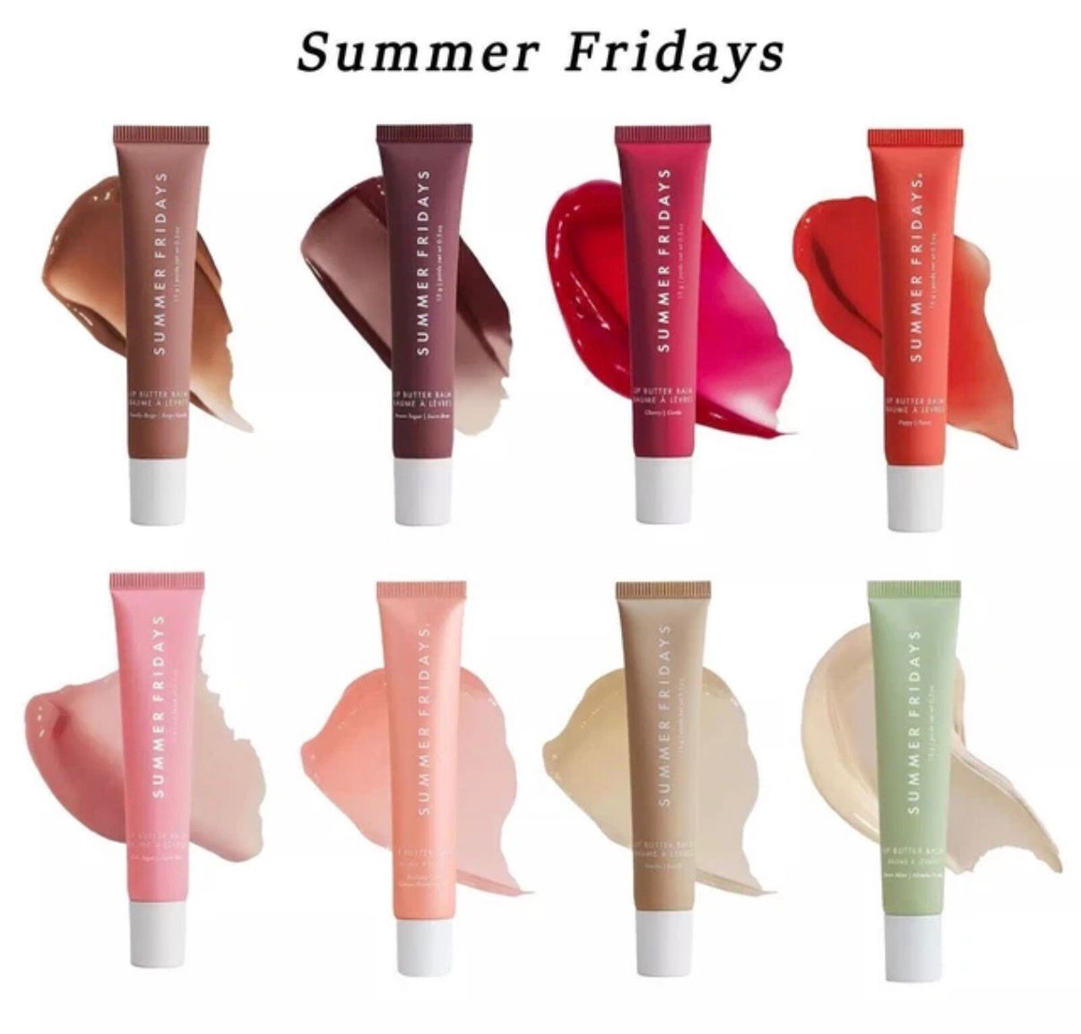 2 pcs summer Fridays lip butter