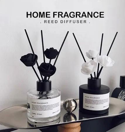 2 Pcs Aroma reed diffusers comes with extra set of reeds