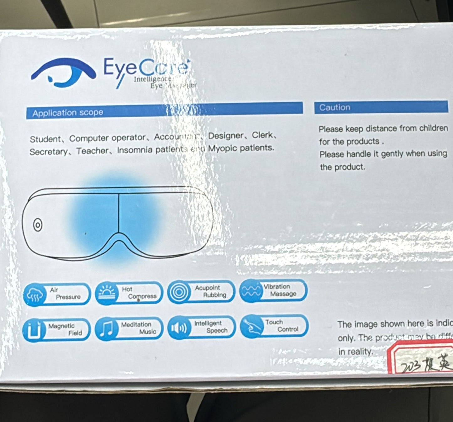 Intelligent Eye Massager – Stress Relief & Relaxation