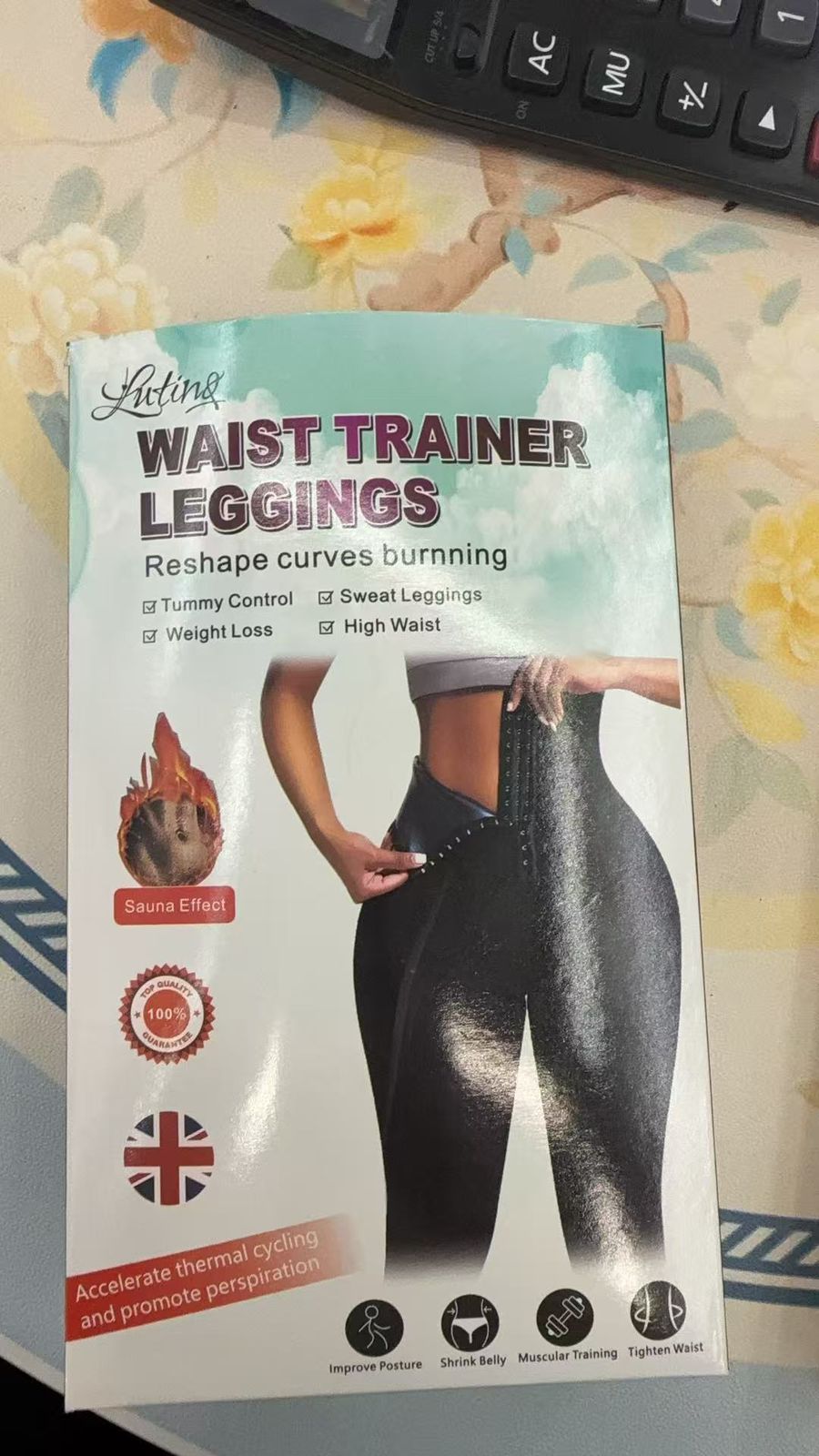 Waist trainer leggings. (reshape curves burnning)