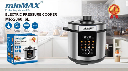 6L MR-2060 minMAX Electric pressure cooker