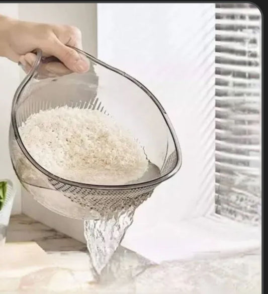Acrylic rice drainer