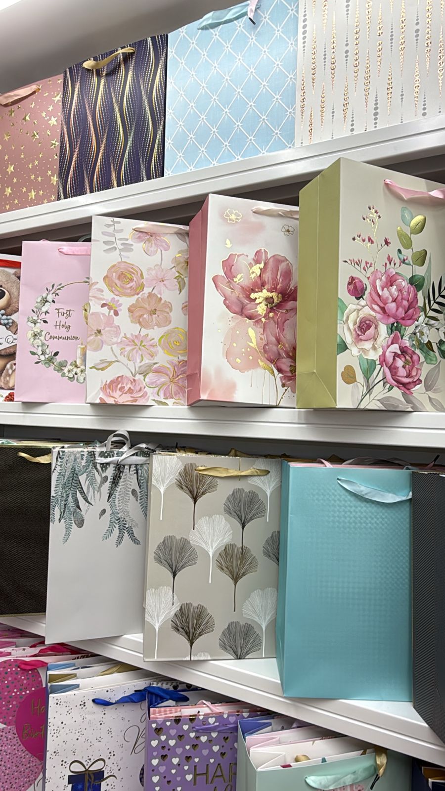 6 pcs assorted party gift bags