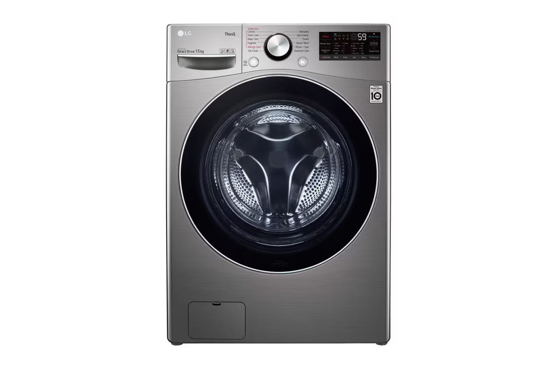 15KG | Front Load Washer | AI DD™ | ThinQ™ | TurboWash™