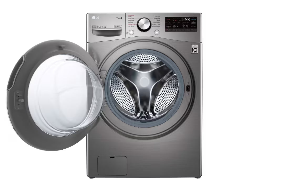 15KG | Front Load Washer | AI DD™ | ThinQ™ | TurboWash™