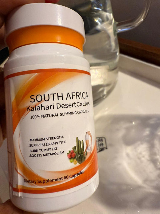 South Africa Kalahari Desert Cactus 100% Natural Sliming Capsules