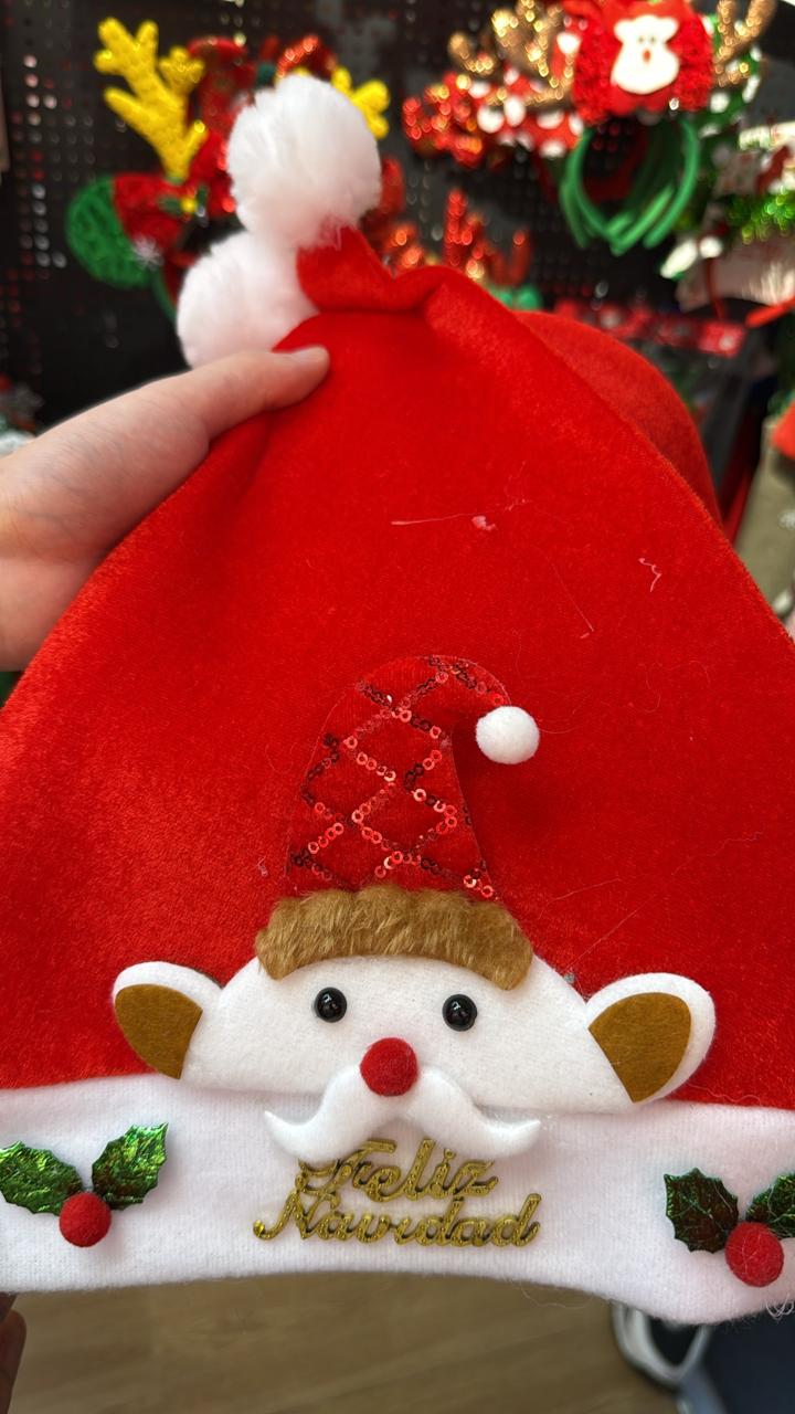 3pcs at 250 Christmas hats