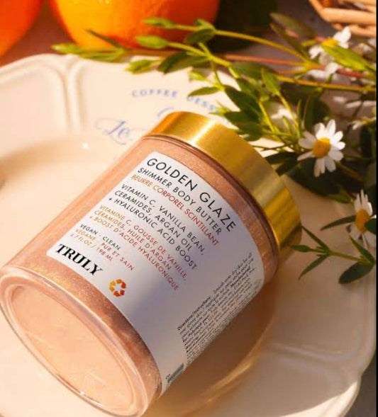 Truly golden glaze luxury body butter