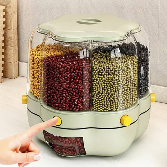 Rotating cereal dispenser