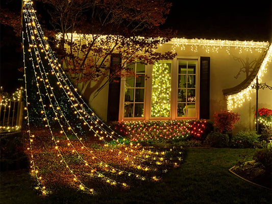 8 strands 3 mtr each Christmas LED Lights.