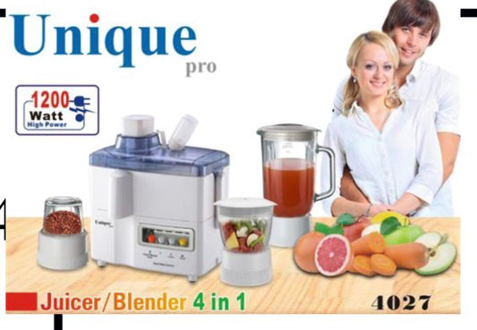 4 in one, juicer, blender, grinder, mincer