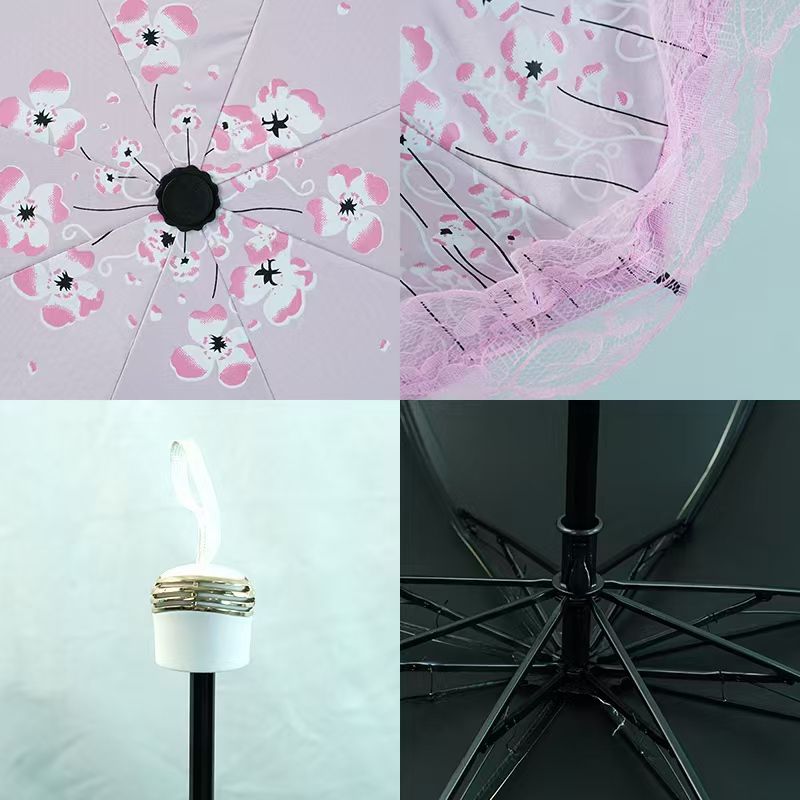 Classy floral umbrellas