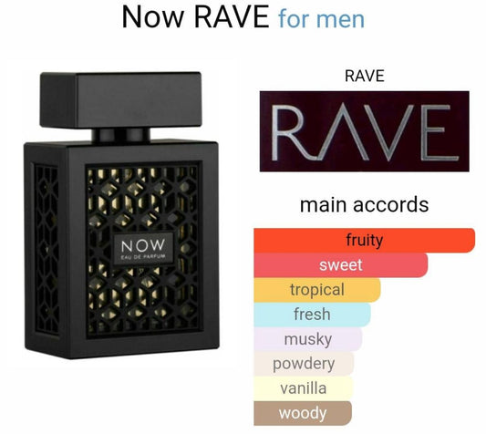 Rave Now Black for Men