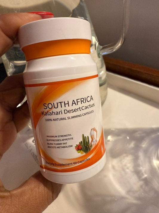 South Africa Kalahari Desert Cactus 100% Natural Sliming Capsules