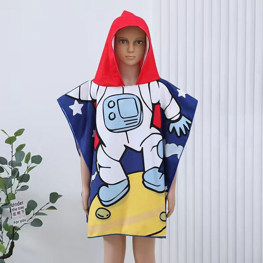 Two pcs carton themed towels